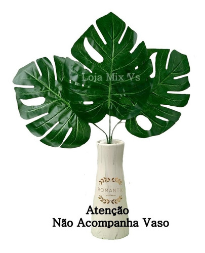 Kit 3 Costela De Adão Folhas Artificial | MercadoLivre