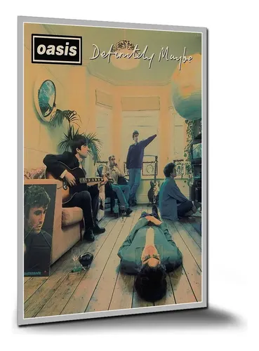 Poster Liam Gallagher Oasis Format A0 - Neuf, Papier épais 300g, Blanc - Affiche Décoration Murale Fan De Rock