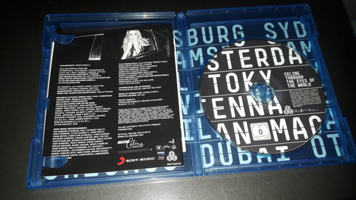 Blu Ray Celine Dion Through The Eyes Of The World Bd Import (Usado)