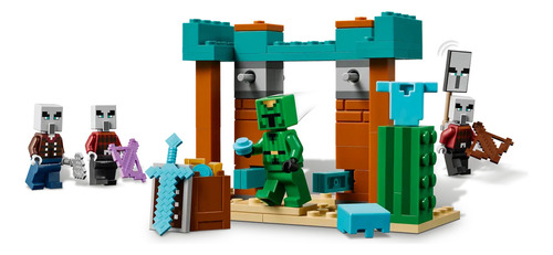 Lego Minecraft 21267 Caballero Cactus 105 Piezas 105 Desierto De Los Illianos