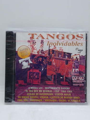 Orquesta Cuerdas Latinas Tangos Inolvidables Cd Nuevo