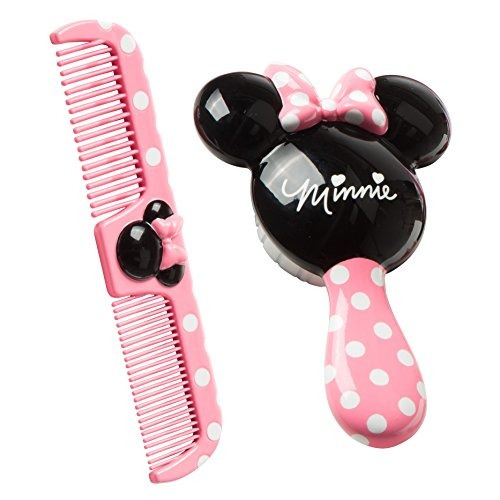 Conjunto De Minnie Cepillo Y Peine De Disney