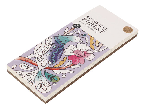 Cuaderno De Dibujo En Acuarela Understatementfantasy Forest