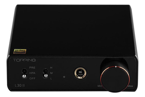 Amplificador Topping L30 Ii Headphone Nfca Amp Preto 3.5 Kw