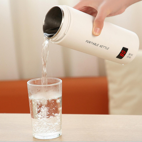 Hervidor De Agua Eléctrico Portátil Para Viajes, 500 Ml,
