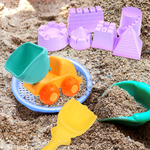1 Juego De 11 Piezas De Juguetes De Playa Para Niños, Juguet