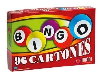 Bingo 96 Cartones Juegos Con Contenido Habano 1018