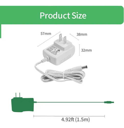 Dc 6v 500ma 0.5a Supply Adapter For 4vwin Driveway Alar...