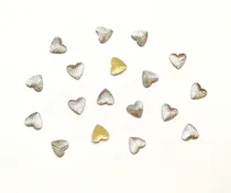 Comprar Tachas Termoadhesivas Corazones Tramados De 9mm X 100 Uni