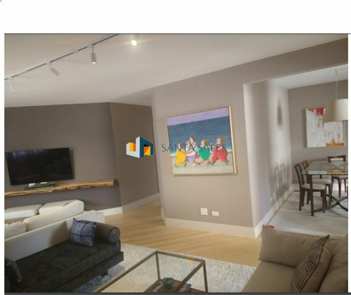 Imagem 4 de 15 de Apartamento Semi Mobiliado - Ss55734