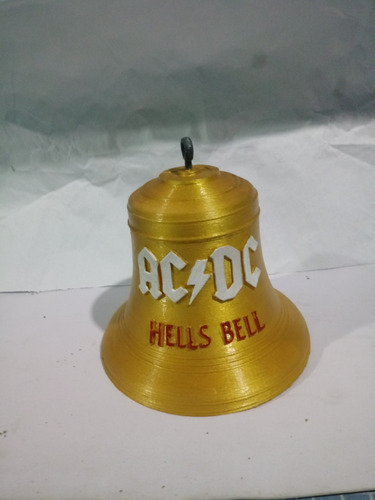 Figuras Impresas En 3d. Logo Acdc