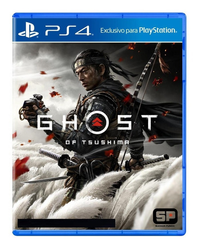 Ghost Of Tsushima Ps4  Mídia Física Dublado Em Português