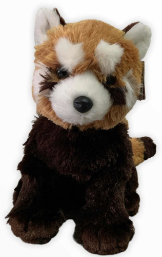 Peluche Aurora Flopsie Panda Rojo