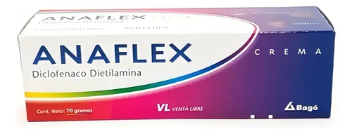 Anaflex 1,16 G/100 G Crema, 1 Pomo 70 G | MercadoLibre