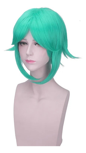 Peluca Verde Corta De Fosfofilita Land Of The Lustrous