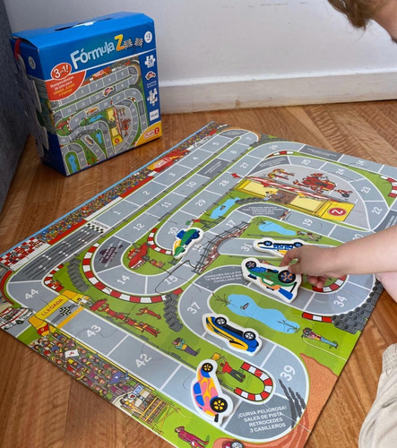 Imagen 3 de 10 de Rompecabezas Animales Piso Didactico Puzzle Infantil Niños
