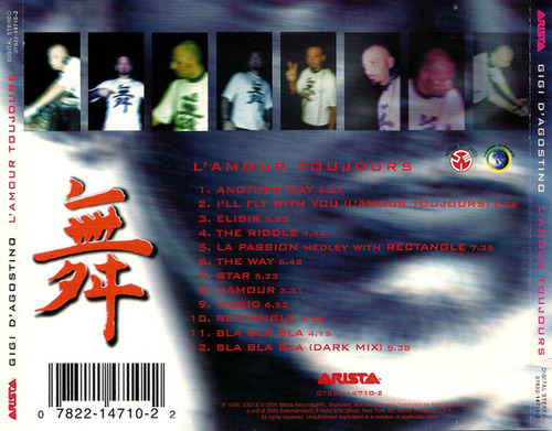 Cd L'amour Toujours (gigi D'agostino) Estándar