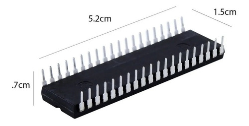 Pic16f887 I/p Microcontrolador 16f887/p 887 Dip-40 Pic