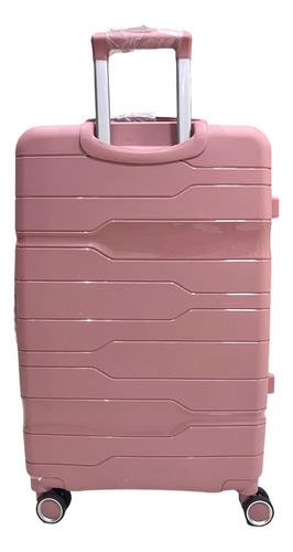 Conjunto Mala 35kg +mala 23kg Polipropileno Inquebrável Rose
