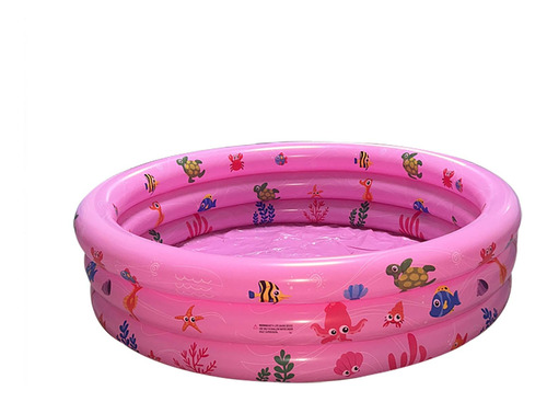 Piscina Inflable Para Niños, Piscina Infantil, Centro Rosa