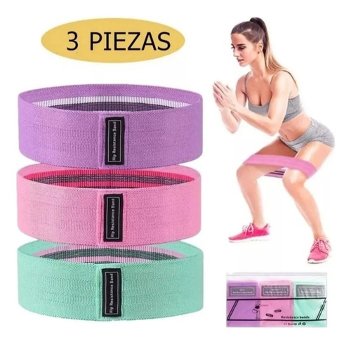 Kit Bandas Ejercicios Ligas Resistencia Crossfit Fitness