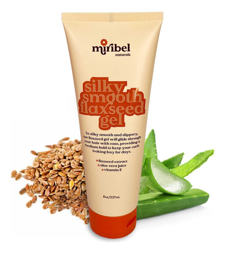 Miribel Naturals Gel De Linaza De Fijación Media Para Cabe.