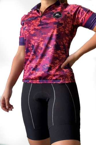 Remera Ciclismo Con Bolsillos Xtres