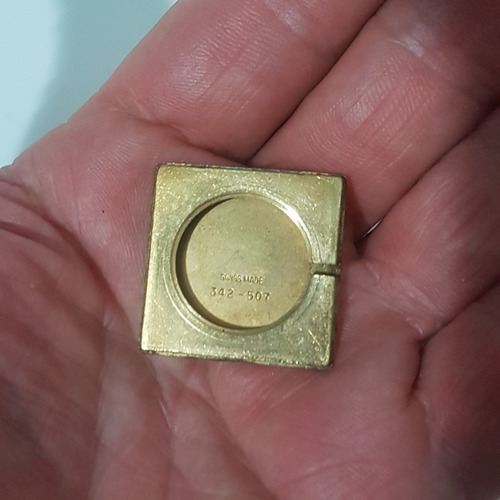 Relógio Cartier Acorda Todo Original Em Plaquer De Ouro Lind