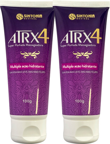 Pomada Atrx4 | Alívio Rapido Dores Musculares (2 Unidades)
