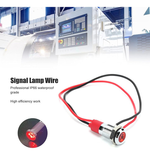 Interruptor Ip66 Botón 0.315 Con Luz Led