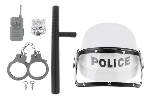  Disfraz De Niño De Simulación - Kit De Disfraz De Policía