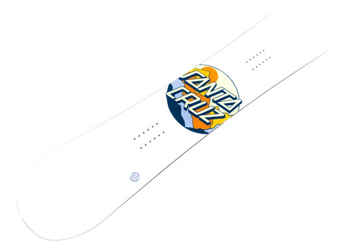 Tabla De Snowboard Santa Cruz Scenic Dot Wide Color Combo Camber Tamaño De La Tabla De Snowboard 153 Cm