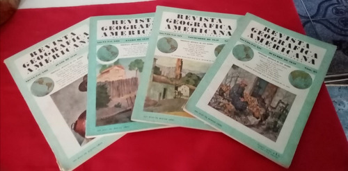 *! 4 Revistas Geográfica Americana Nro. 76, 81, 85, 86