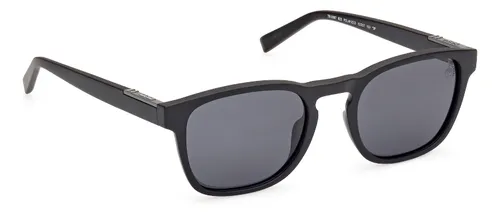 Lentes De Sol Negro Mate Polarizados Timberland Tb0000702d