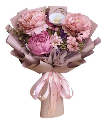 Ramo Eterno Multifloral. Regalo Ideal Para La Pareja