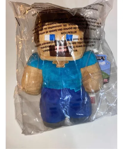 Peluche Minecraft Steve 20 cm - Peluches, poupées et marionnettes