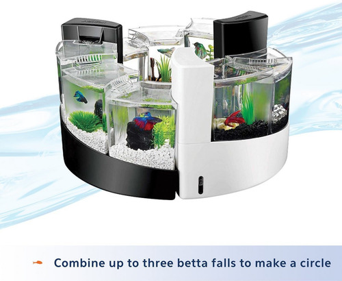 Aqueon Betta Falls Acuario Betteras En Cascada Con Filtrado