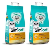 Comprar Arena Aglomerante Para Gatos Sanicat 5 Kg X 2 Unidades