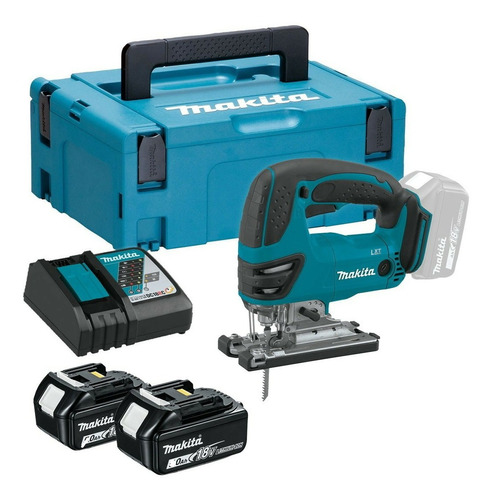 Sierra Caladora 18v Inalámbrica + Maleta Makita Djv180rfe