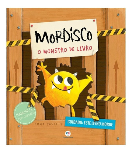 Mordisco   O Monstro De Livro: Mordisco   O Monstro De Livro, De Yarlett, Emma. Editora Ciranda Cultural, Capa Mole, Edição 1 Em Português