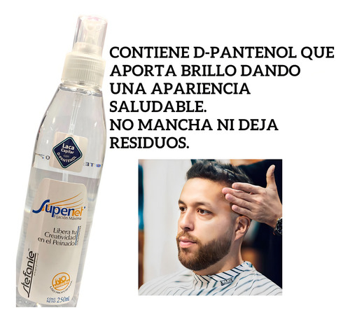 Laca Capilarcon D-pantenol Stefanie Super Net Fijación 250ml