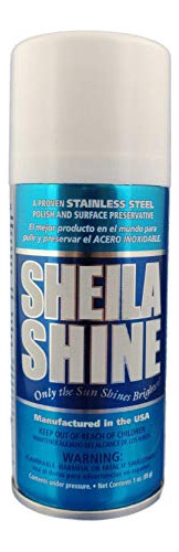 Spray Limpiador De Acero Inoxidable Sheila Shine, 3 Oz