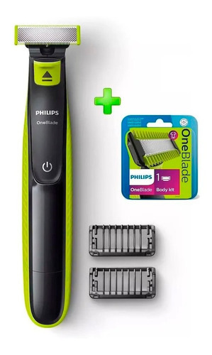 Afeitadora Philips Oneblade Qp2521 Recargable + Qp610