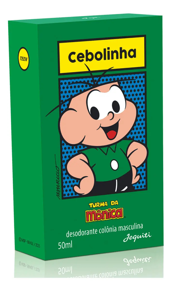 Jequiti Perfume Cebolinha Deo Colônia 50ml Embalagem Vidro Turma Da — miniatura 4