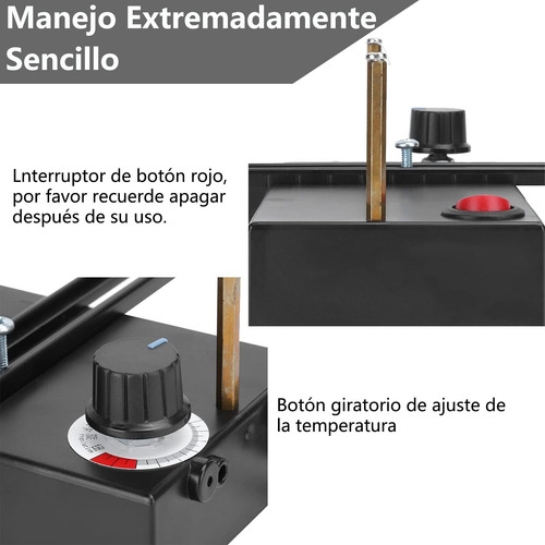 Cortador De Cinta Para Manualidade Con Temperatura Ajustable