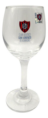 Copa  Vino Mediana De  Vidrio  Sanlorenzo Escudo Color