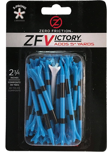 Zero Friction Victory - Camisetas De Golf De 5 Puntas