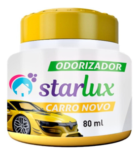 Cheirinho Odorizador Automotivo Starlux Carro Novo 80ml