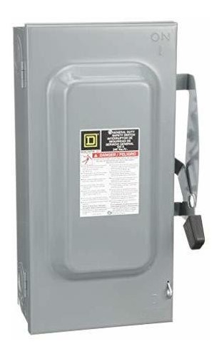 Interruptor De Seguridad D223n 100a, 240v, 2 Polos.