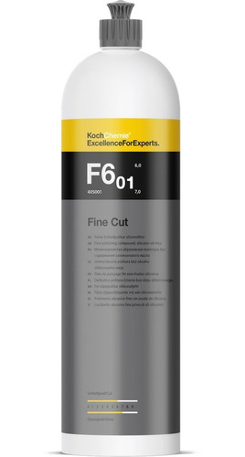 Koch Chemie F6 Pulidor De Corte Medio - Fine Cut - Allshine